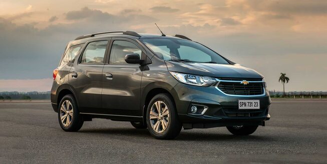 Chevrolet Spin - Lateral de tu minivan