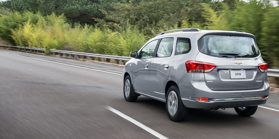 Chevrolet Spin - Seguridad exterior de tu minivan