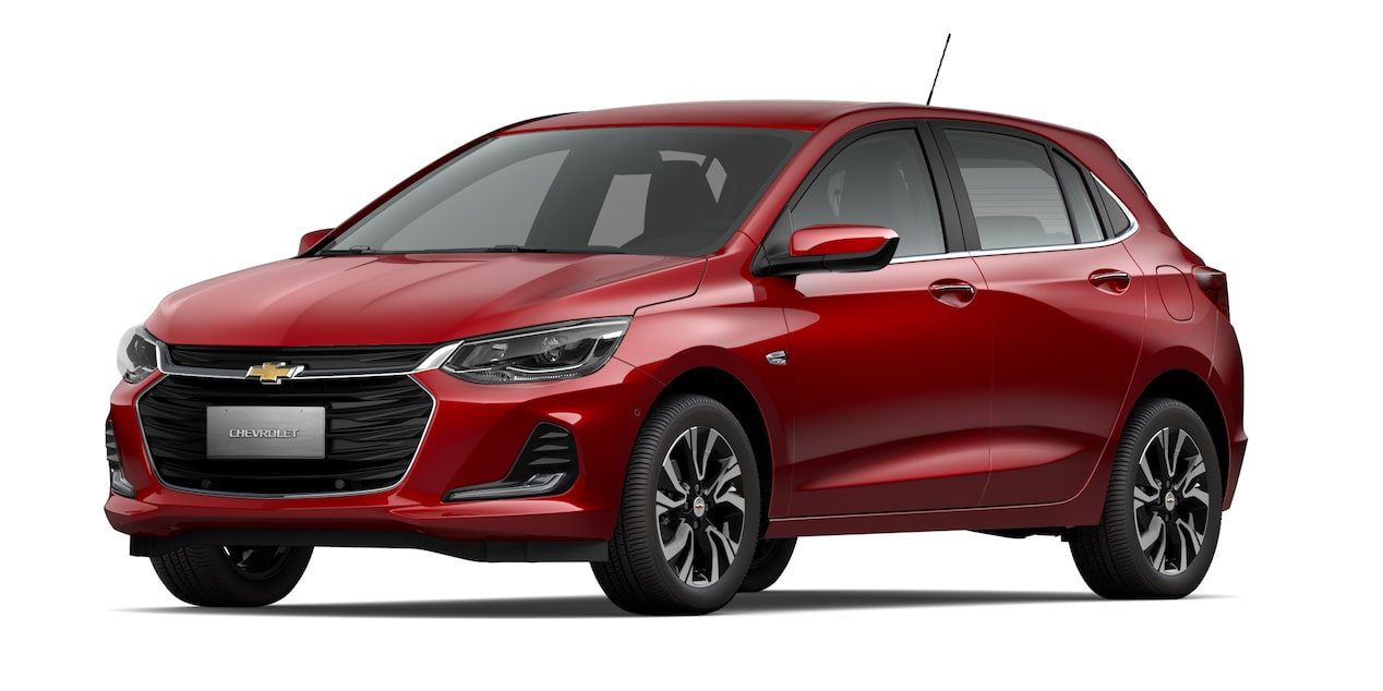 Chevrolet Onix Premier - Tu Hatchback Rojo Metálico