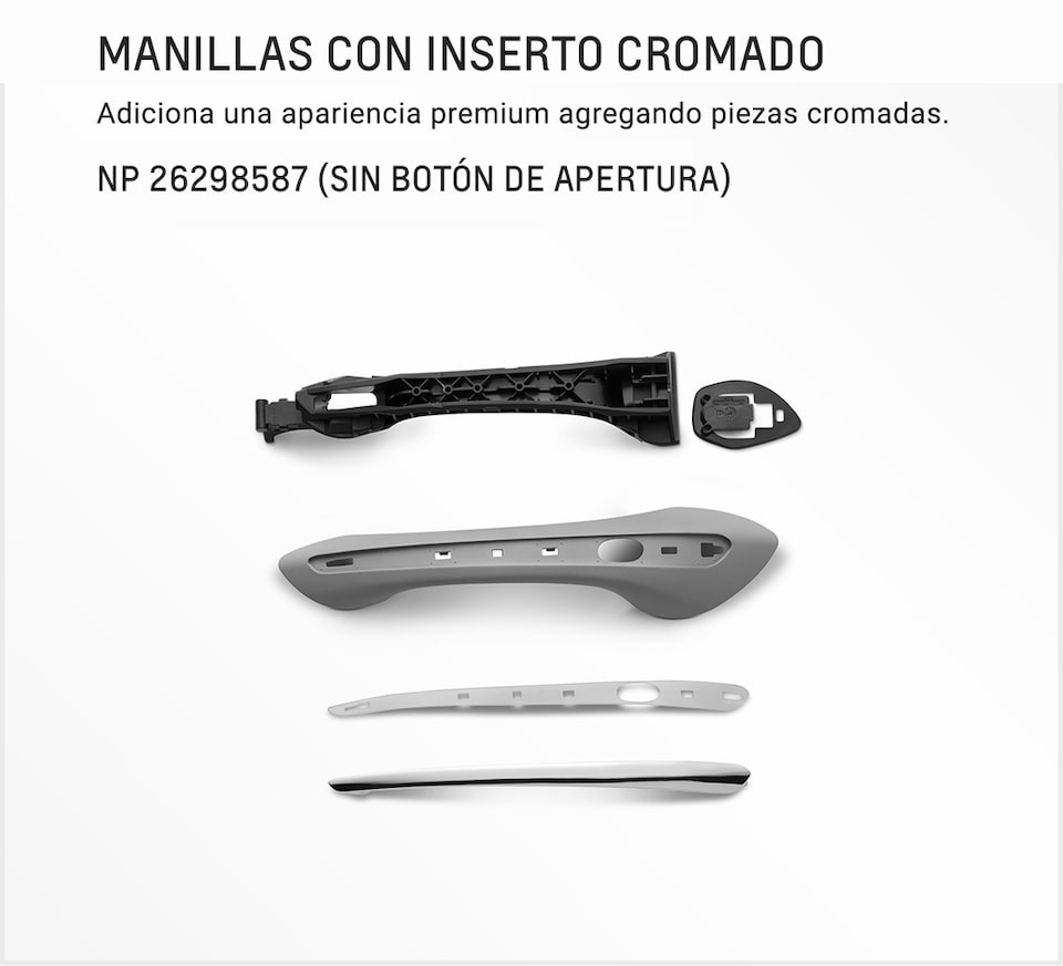 Chevrolet Onix Accesorios - Manija de tu Sedan