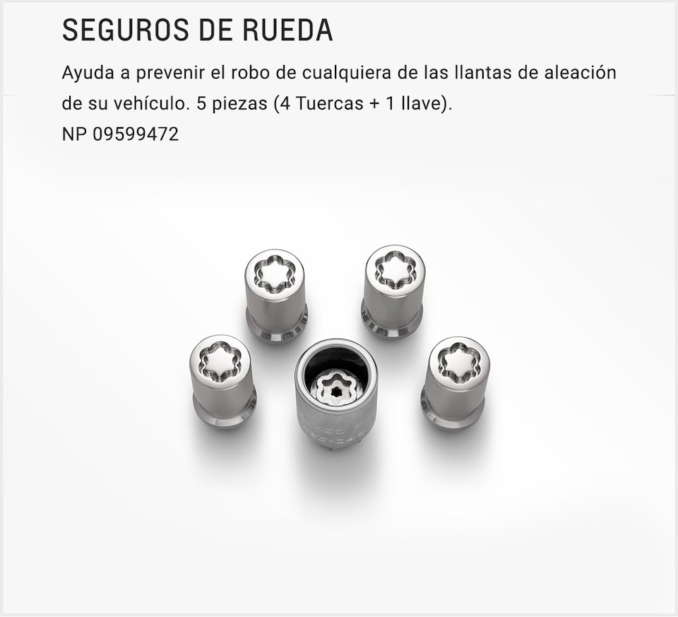 Chevrolet Onix Accesorios - Seguros Rueda de tu Sedan