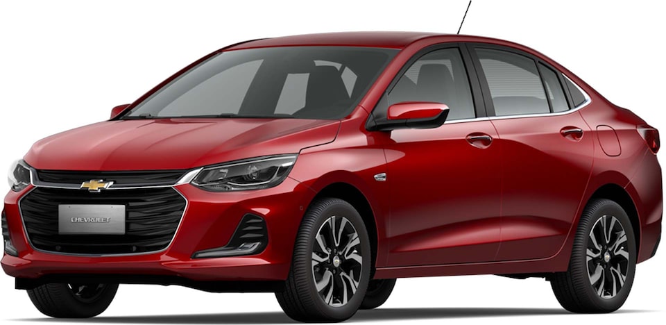 Chevrolet Onix Sedán - Color Rojo Metálico