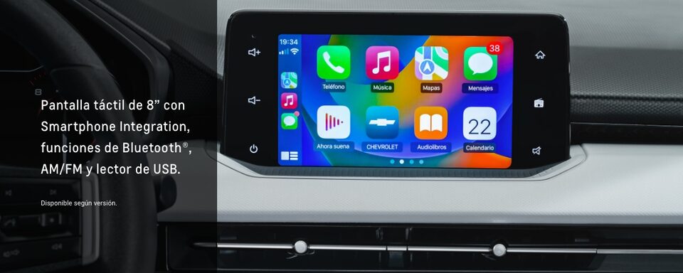 Descubra la tecnología de entretención del Chevrolet Sail