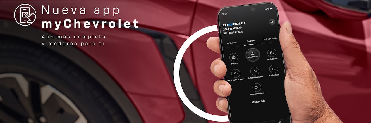 Chevrolet Chile - Nueva app myChevrolet. Aún más completa y moderna para ti.