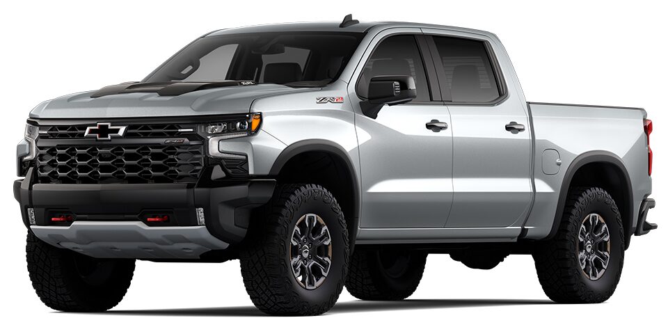 Conoce la Chevrolet Silverado en color plata