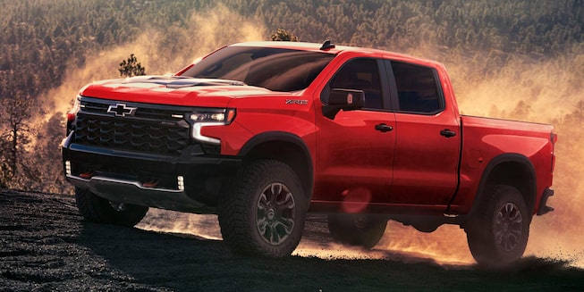 Pick up Chevrolet Silverado ZR2 todo terreno