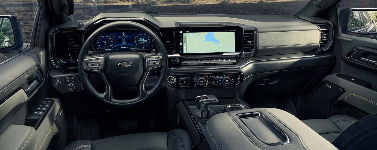 Pick up Chevrolet Silverado ZR2  vista tablero