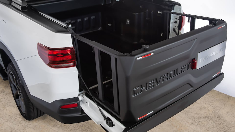 Incrementa la capacidad de transporte con el extensor de caja para Chevrolet Montana