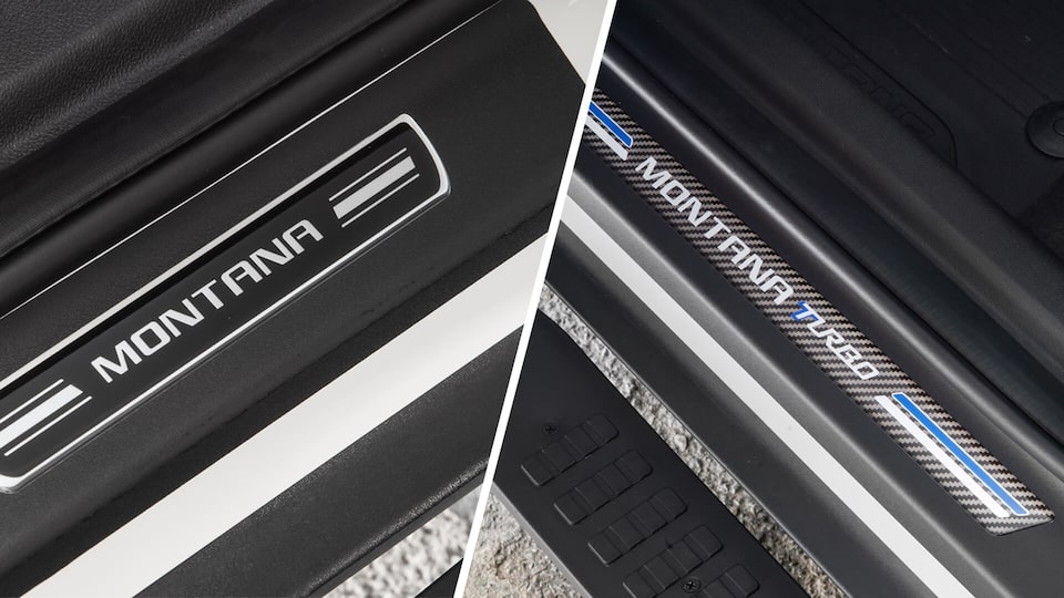 Protege los zócalos de tu pick up Chevrolet Montana con los protectores de umbral de puerta