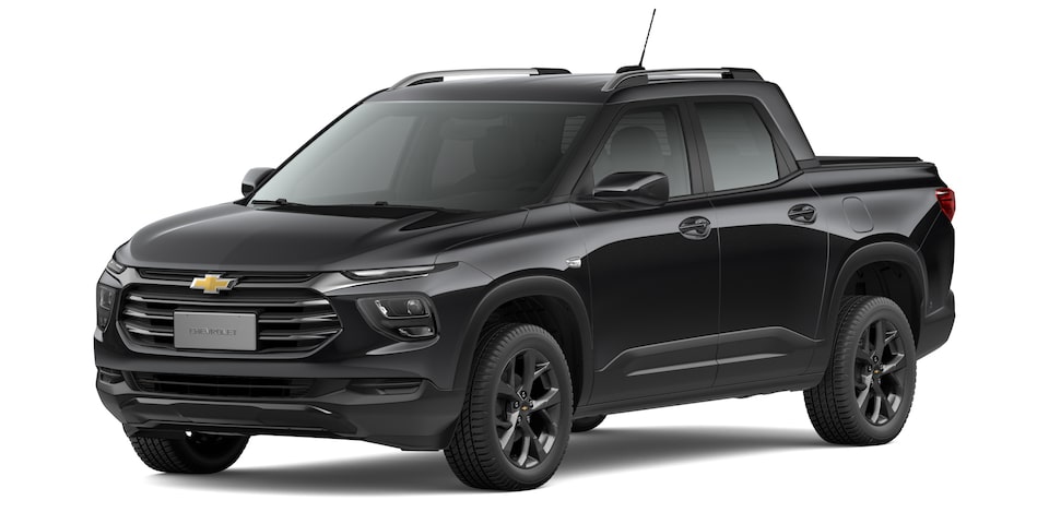Elige tu nueva pick up Chevrolet Montana en color negro