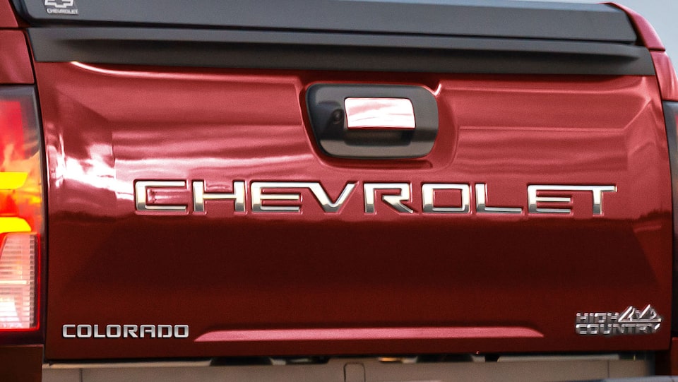 Accesorio Chevrolet Colorado - Aplique portalon