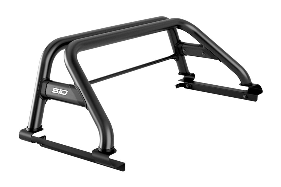 La barra antivuelcos negra da un estilo todo terreno a tu camioneta Chevrolet Colorado Z71