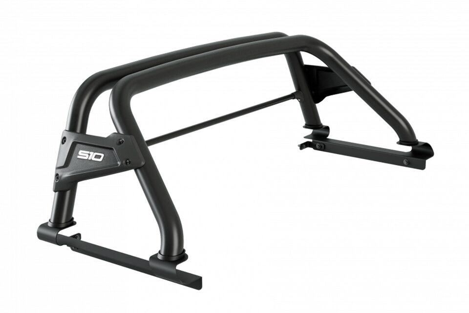 Mejora la apariencia de tu Chevrolet Colorado Z71 con la barra antivuelcos negra