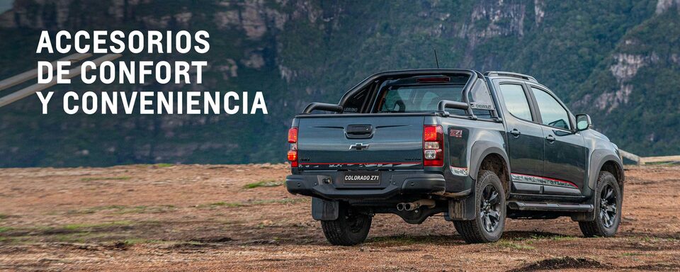 Mejora la apariencia de tu Chevrolet Colorado Z71 con los accesorios para el confort y conveniencia
