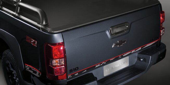Vista porton trasero Chevrolet Colorado Z71