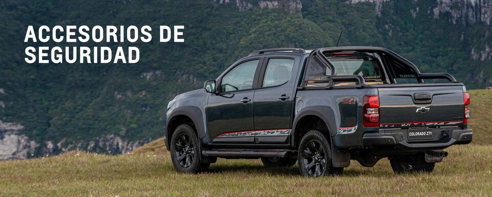 Complementa tu Chevrolet Colorado Z71 con accesorios de seguridad