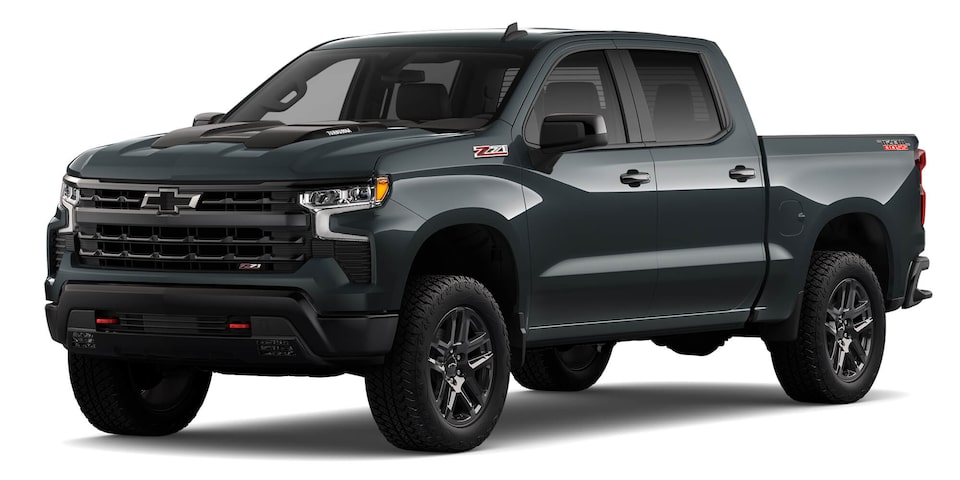 Chevrolet Chile - Silverado Z71 Trail Boss gris petróleo