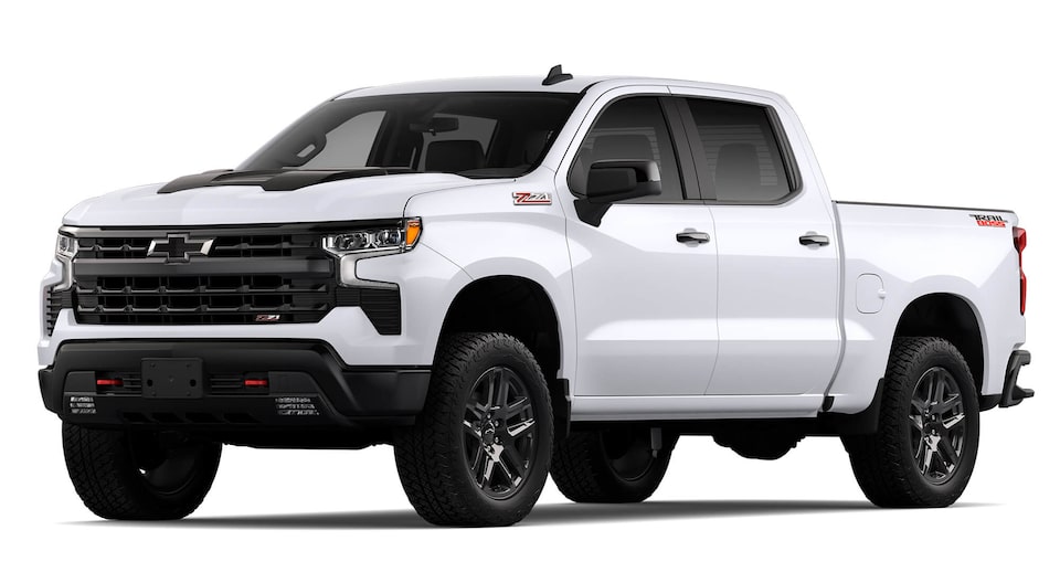 Chevrolet Chile - Silverado Z71 Trail Boss blanco metálico