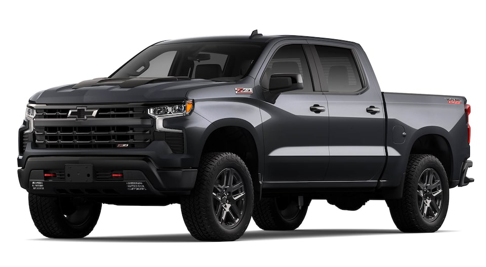 Chevrolet Chile - Silverado Z71 Trail Boss gris oscuro metálico