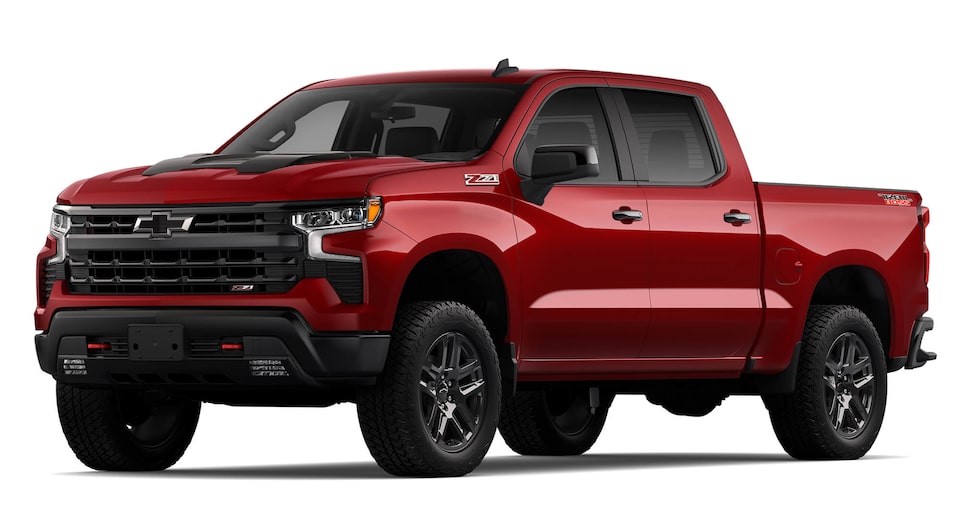 Chevrolet Chile - Silverado Z71 Trail Boss rojo metálico