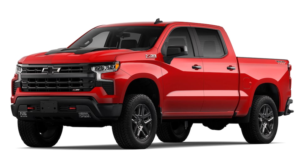 Chevrolet Chile - Silverado Z71 Trail Boss rojo brillante