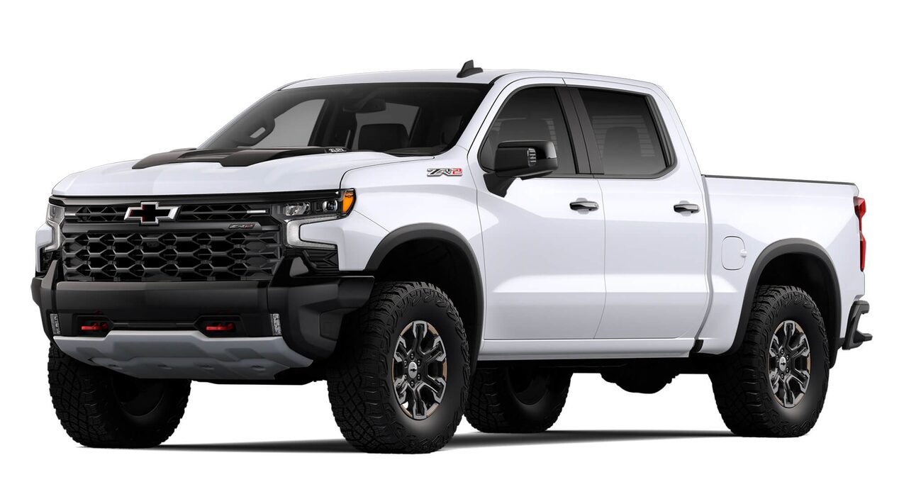 Chevrolet Chile - Silverado ZR2 blanco metálico
