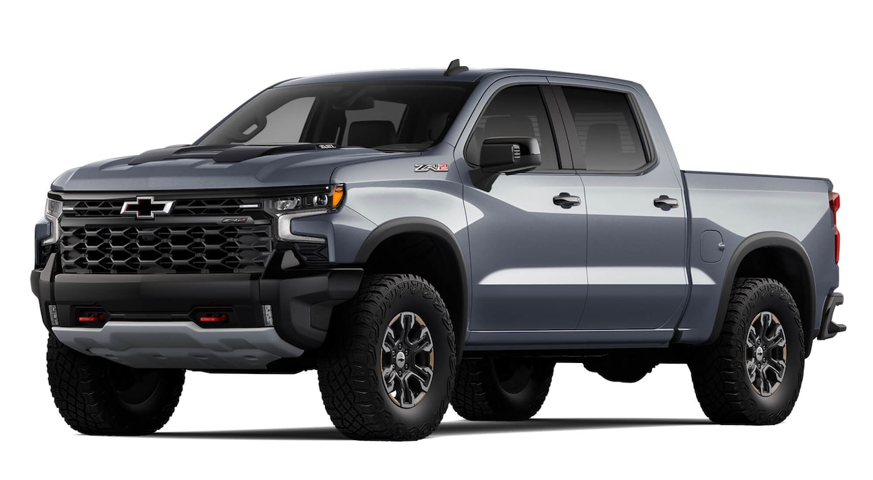Chevrolet Chile - Silverado ZR2 gris pizarra