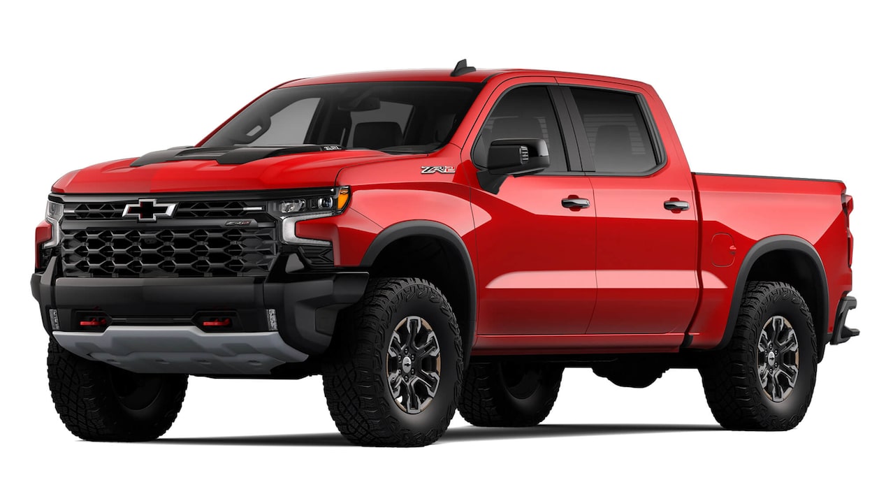Chevrolet Chile - Silverado ZR2 rojo brillante