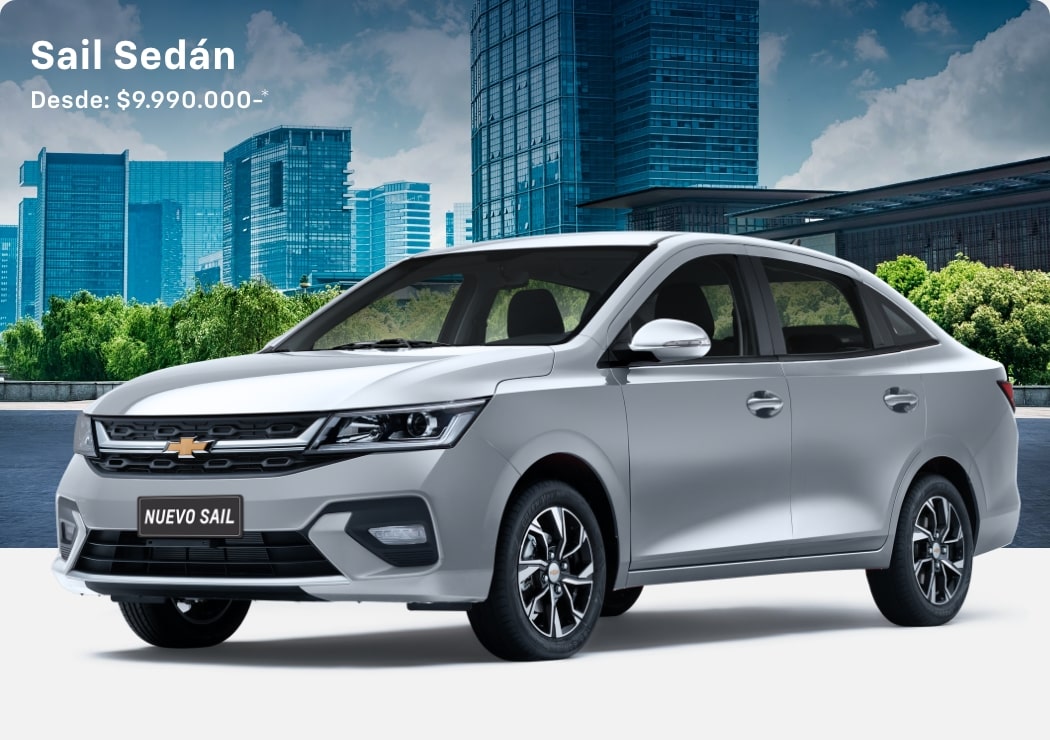 Chevrolet Sail Sedán desde $9.990.000