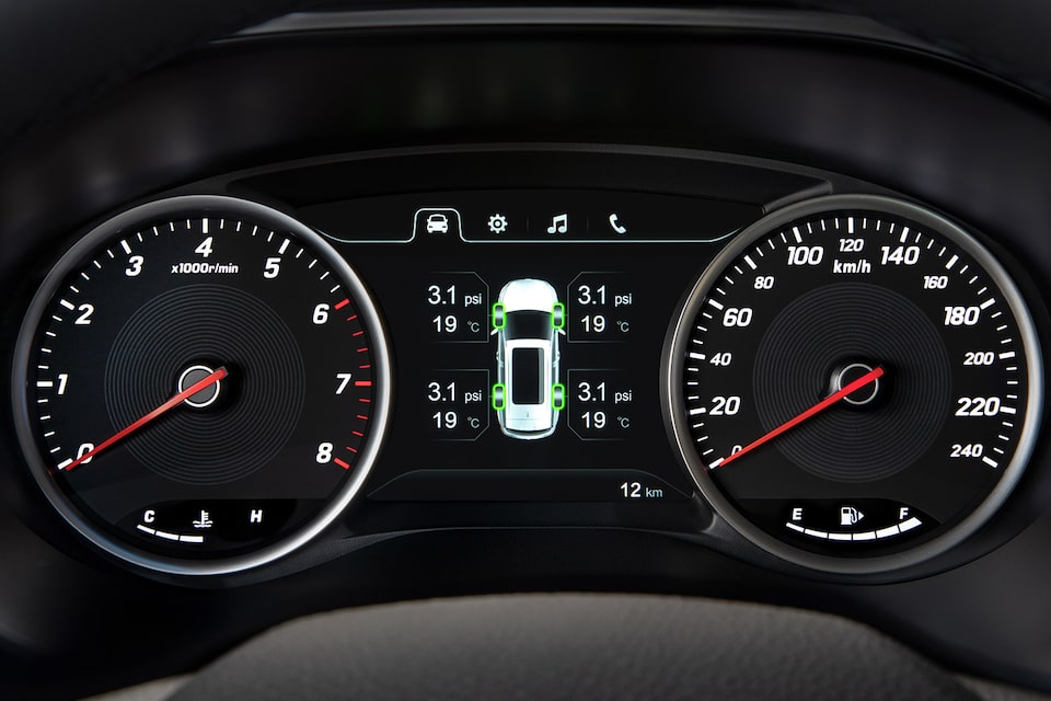 Pantalla Cluster color Captiva Turbo