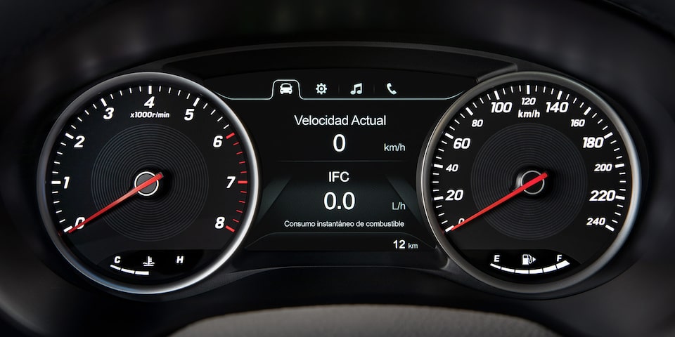 Tablero con tecnología Chevrolet