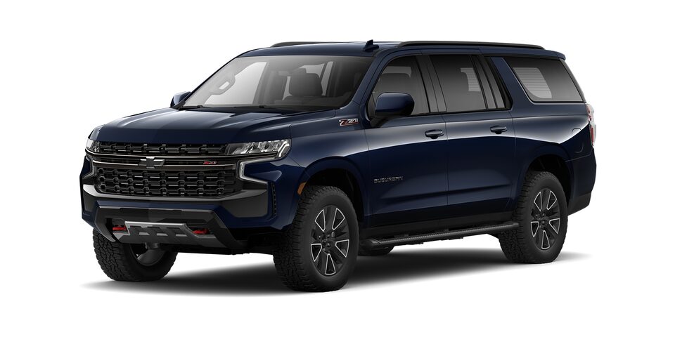 Chevrolet Suburban - Tu SUV  azul oscuro metalico