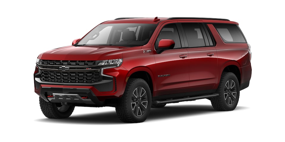 Chevrolet Suburban - Tu SUV  rojo burdeo metalico