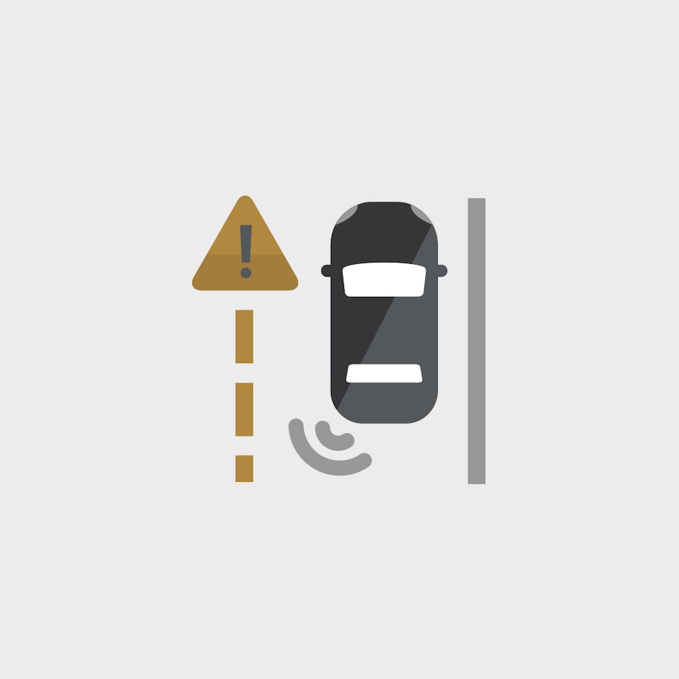 Chevrolet - Alerta de desvio de carril trasero