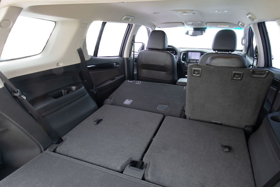Chevrolet - All new Trailblazer - Asientos traseros rebatibles