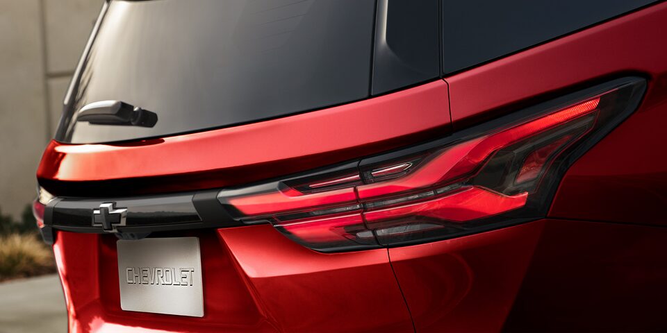 Chevrolet Traverse vista posterior