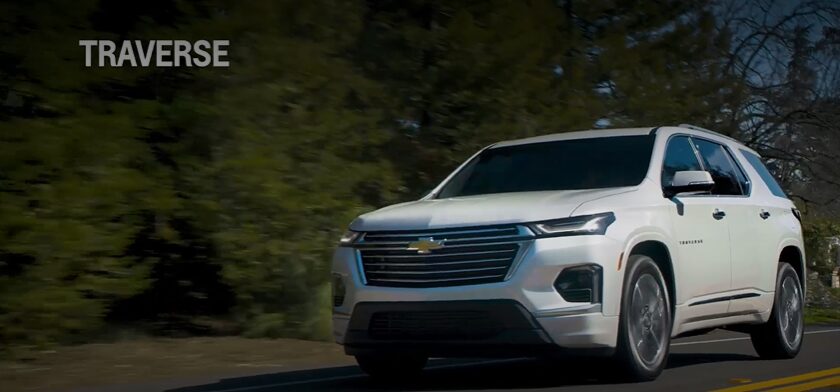 El nuevo Chevrolet Traverse es ideal para viajar por la ruta en familia