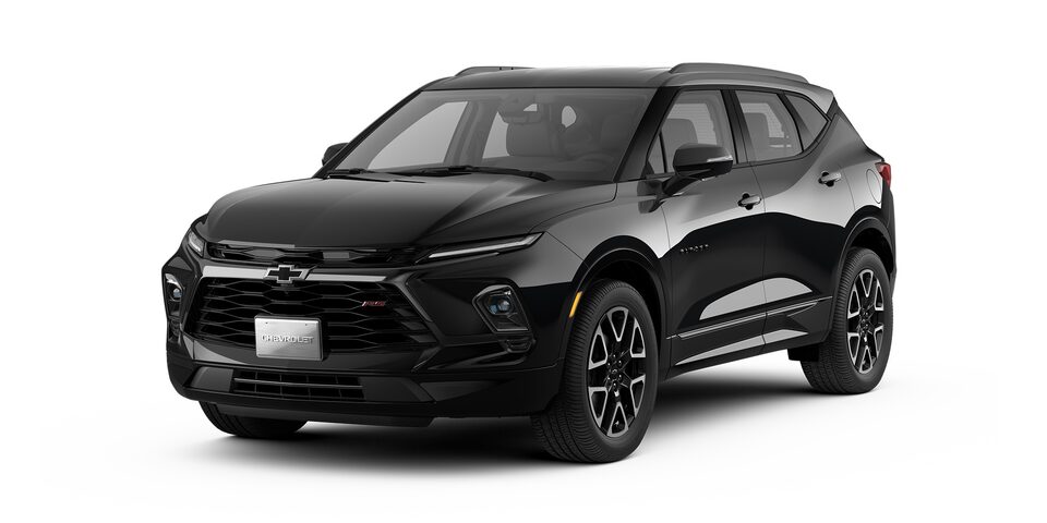 Elige tu SUV Chevrolet Blazer RS en color negro