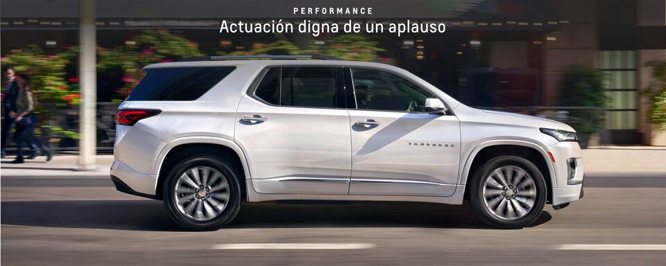 Conoce la performance de la Chevrolet Traverse con su motor V6 de 3.6 litros