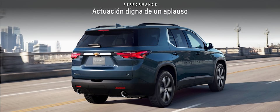 Conoce la performance de la Chevrolet Traverse con transmision de nueve velocidades