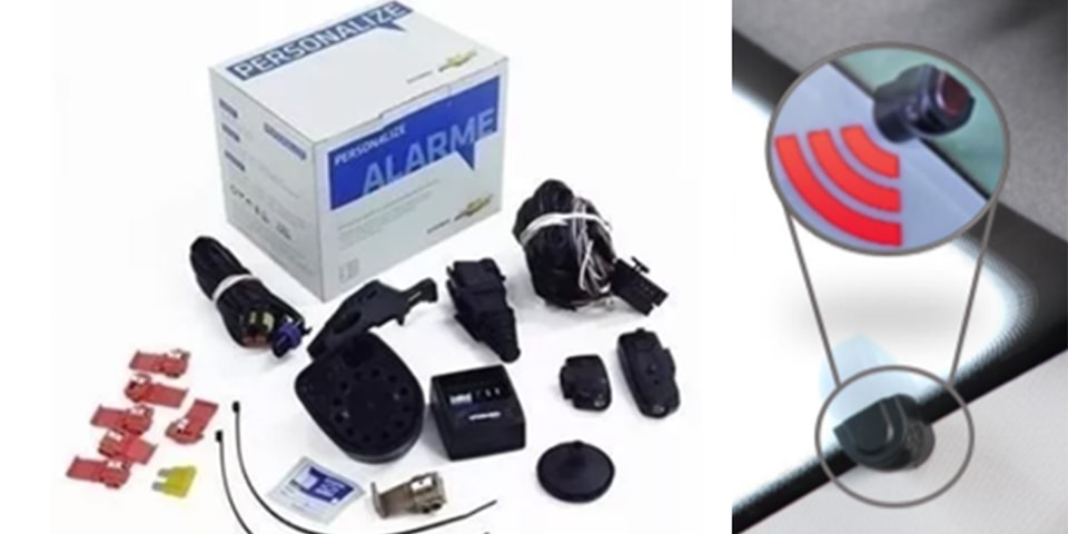 Accesorio Chevrolet Captiva XL - alarma volumétrica