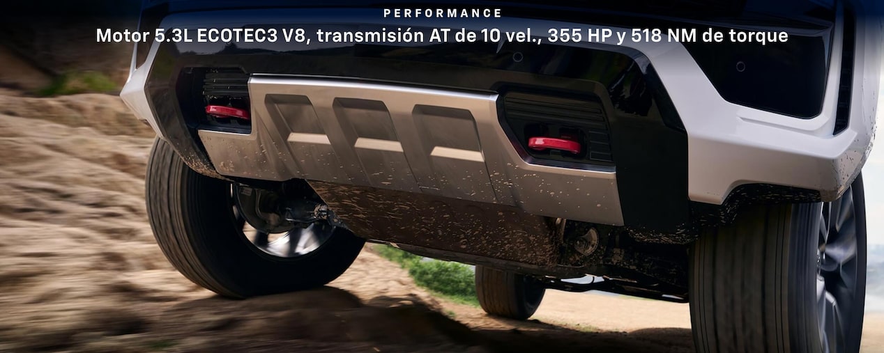 SUV Chevrolet Tahoe - Disfruta del poderoso motor V8
