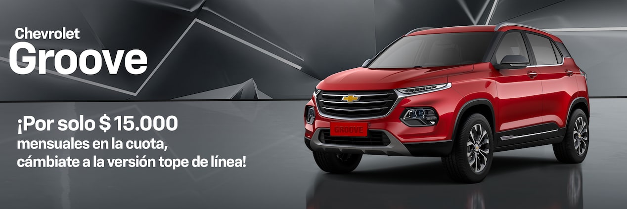 Chevrolet Chile - Groove cambiate a la versión tope de línea
