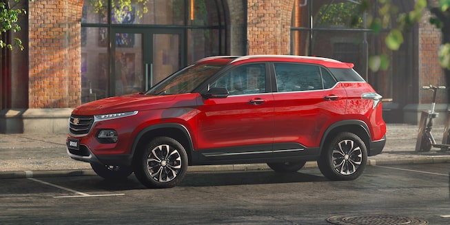 Chevrolet Groove - Vista lateral SUV Deportivo