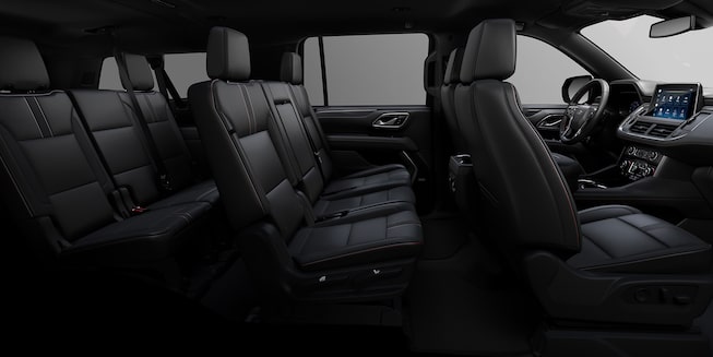 Disfruta el amplio espacio interior de la Chevrolet All New Tahoe