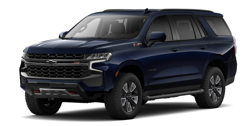 Chevrolet Tahoe - Tu SUV azul oscuro metálico