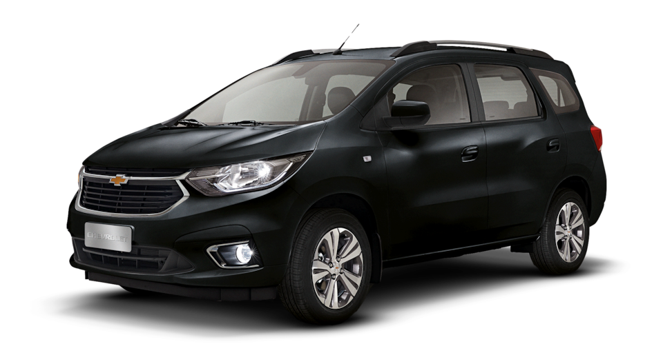Chevrolet Spin - Exterior negro de tu minivan