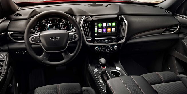 Disfruta del confort interior del nuevo Chevrolet Traverse