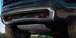 Faro trasero LED de la Chevrolet Tahoe 2025 en color verde, diseño moderno y elegante
