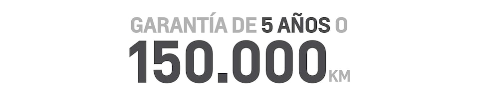 Garantía de cinco años o 150000 kilómetros camión Chevrolet FVR 1724 AT